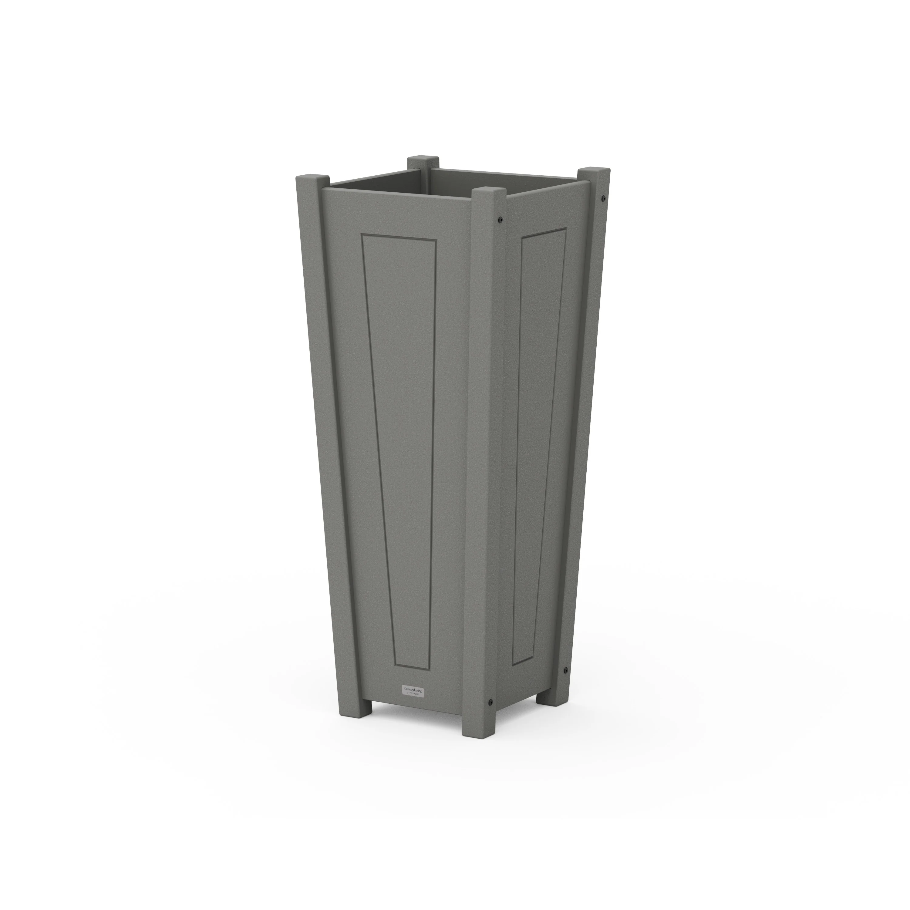 Country Living Tapered Square Tall Planter Box