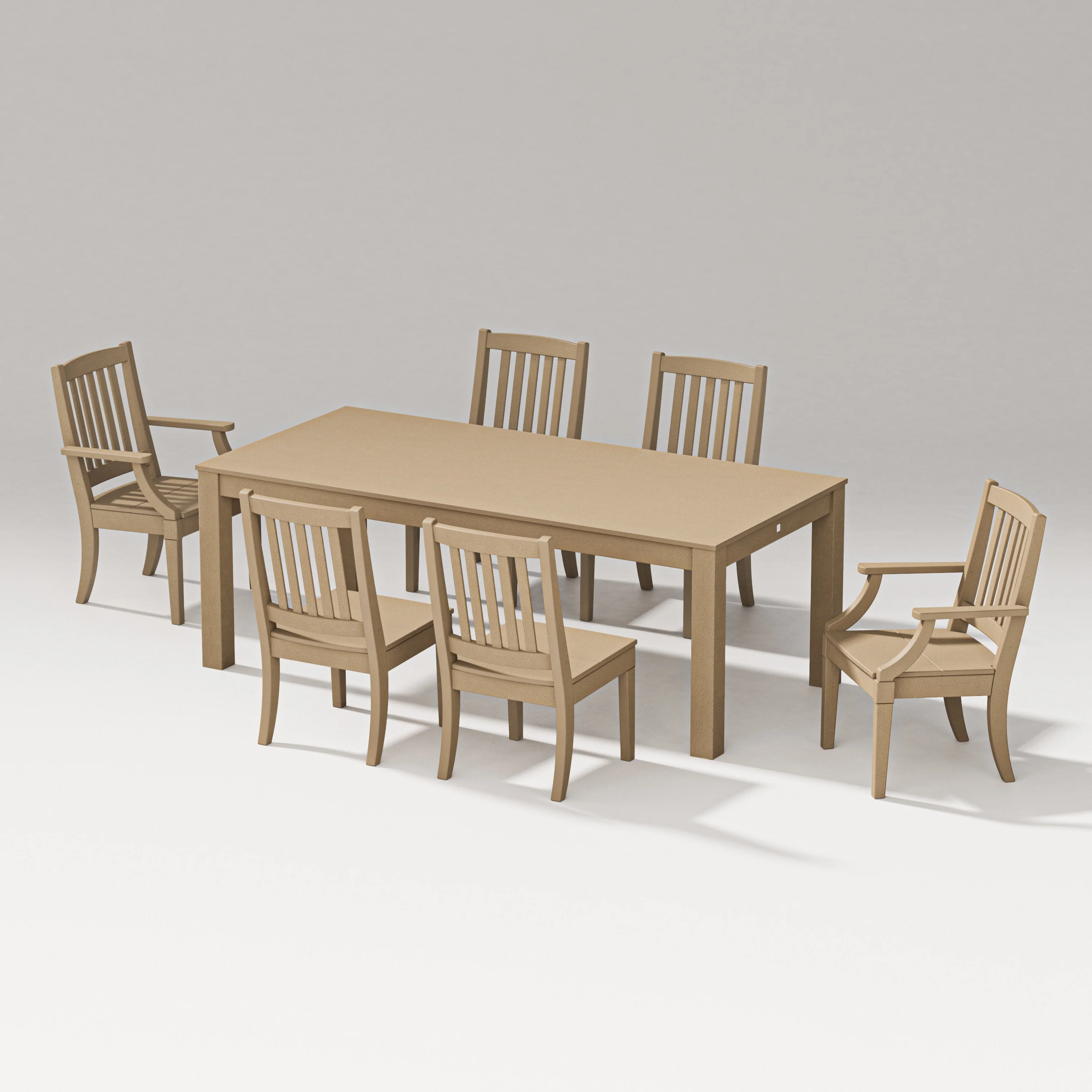 Estate 7-Piece Parsons Table Dining Set