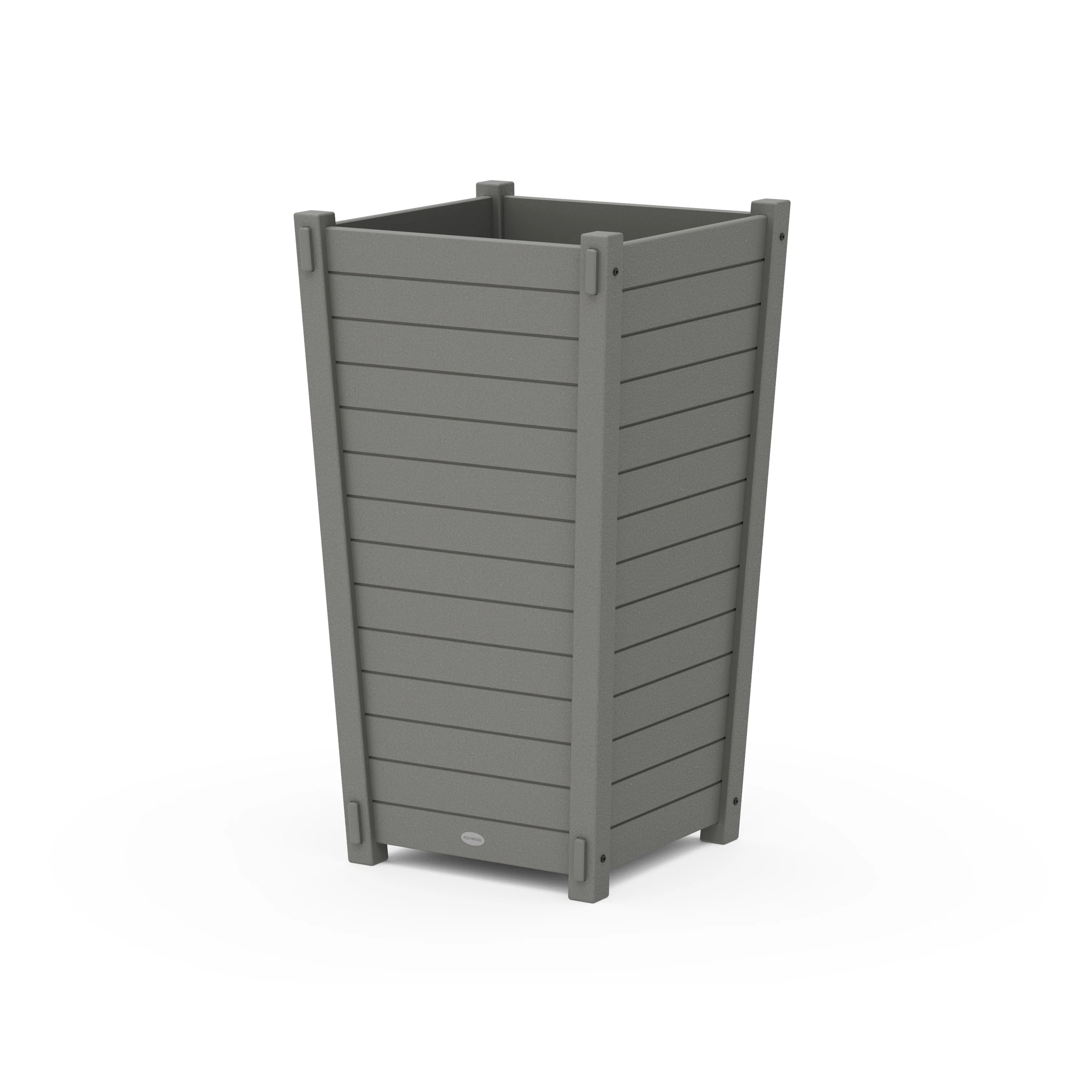 Nautical Large Tapered Square Tall Planter Box