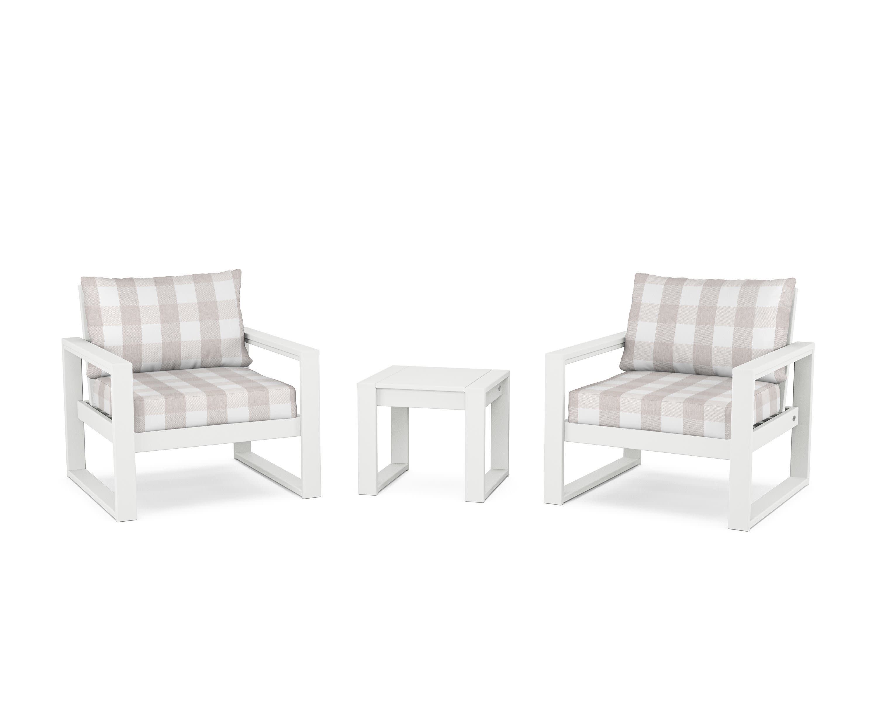 EDGE Sectional 3-Piece Deep Seating Set