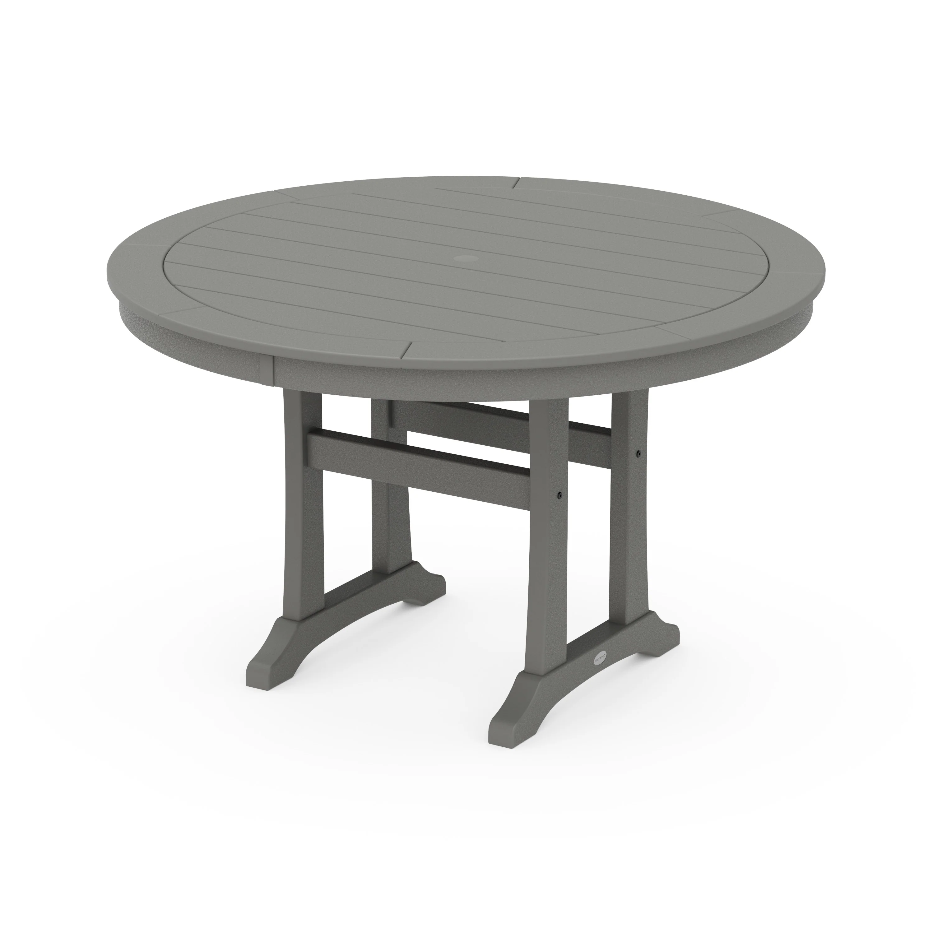 Nautical Trestle 48 Round Dining Table