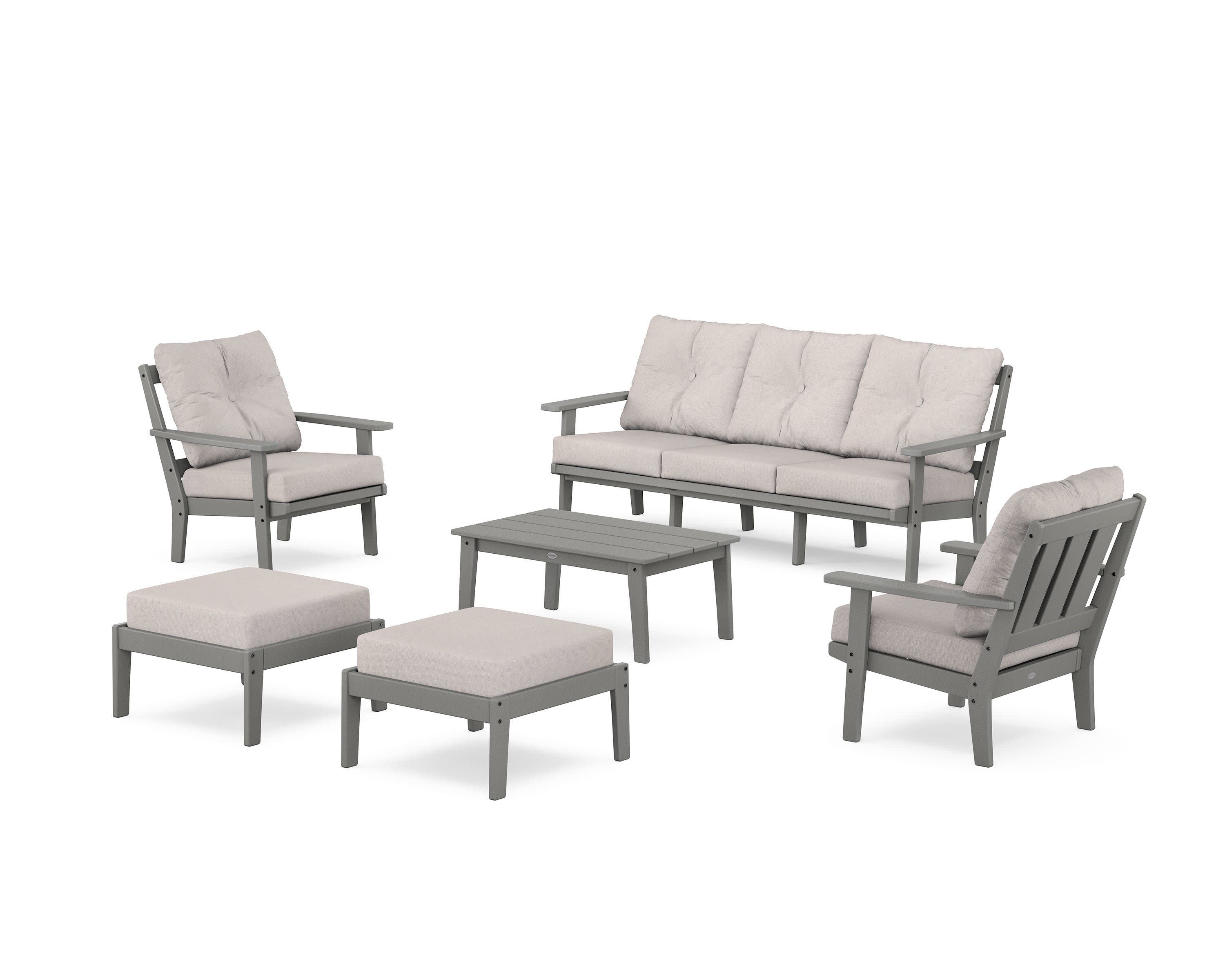 Oxford 6-Piece Lounge Sofa Set