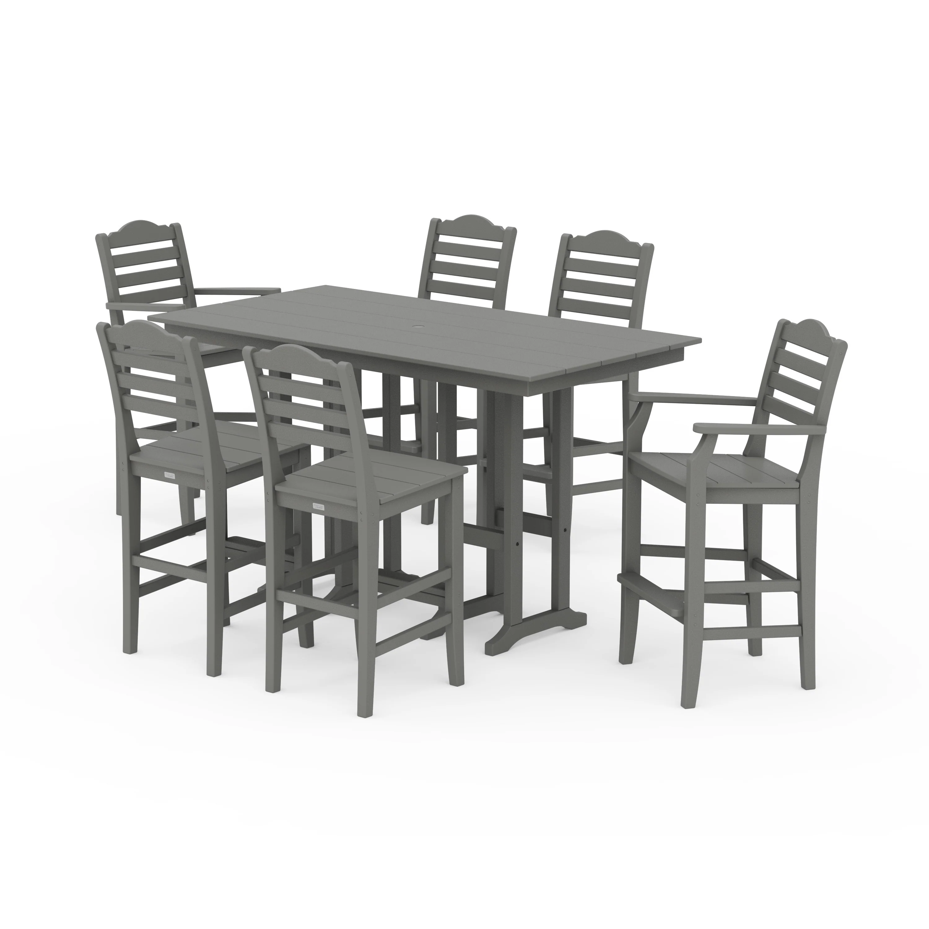 Savannah 7-Piece Farmhouse Bar Set