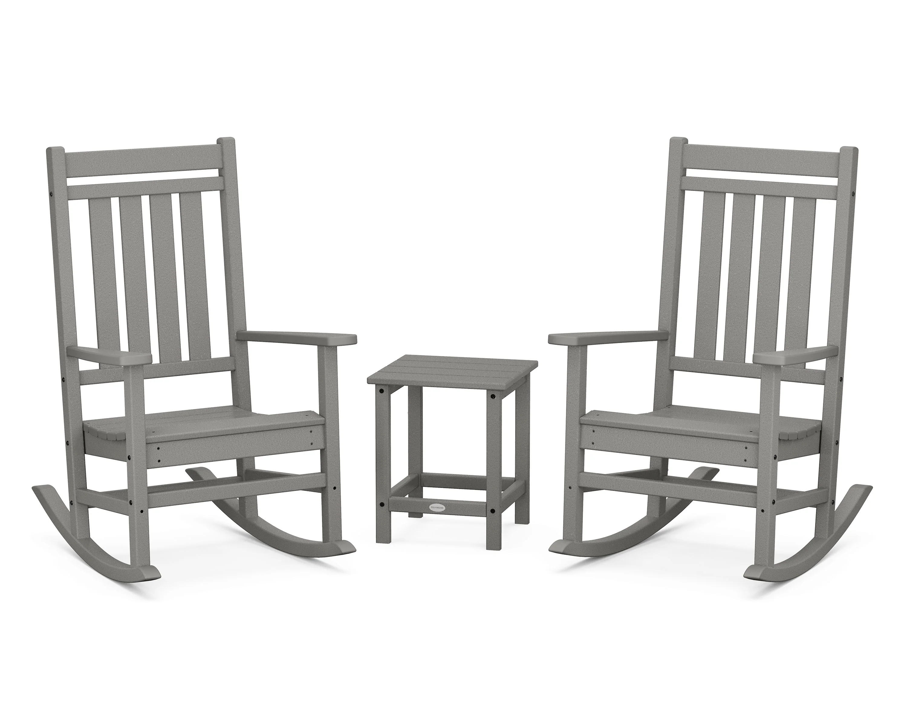 Estate 3-Piece Rocking Chair Set with Long Island 18 Side Table
