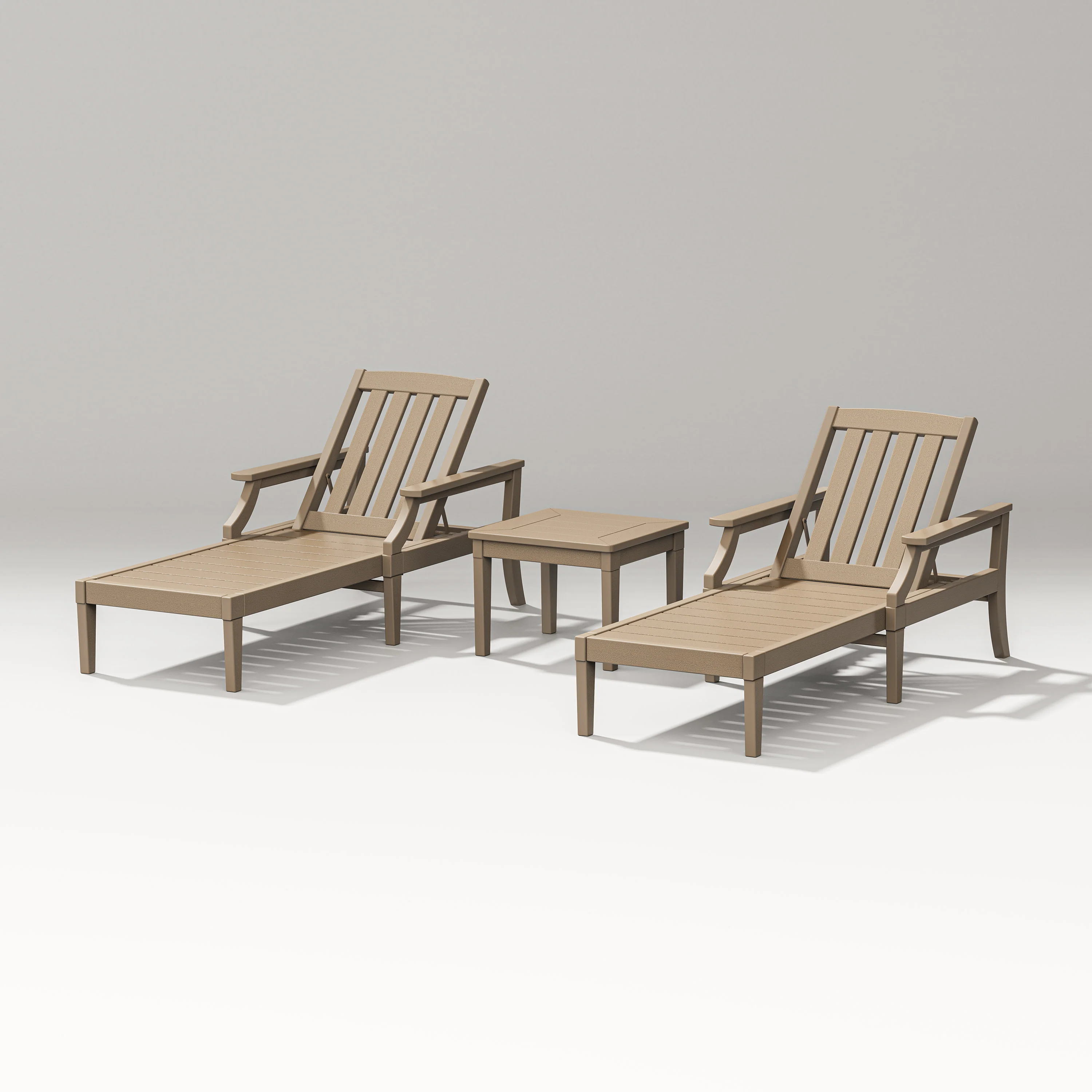 Estate 3-Piece Chaise Lounge Set