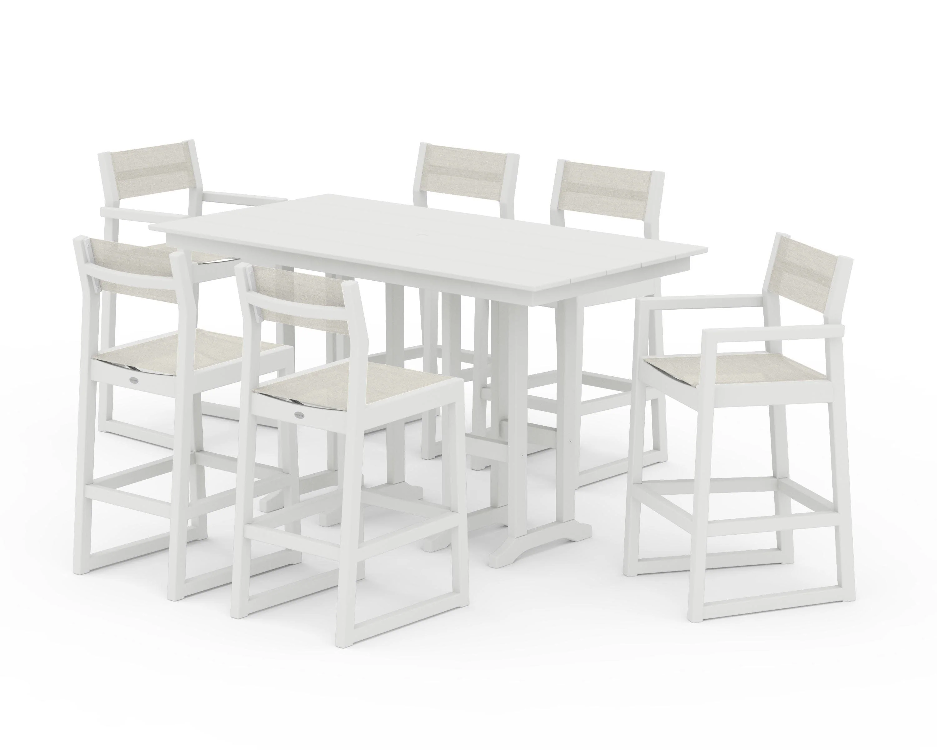 EDGE Sling 7-Piece Farmhouse Bar Set