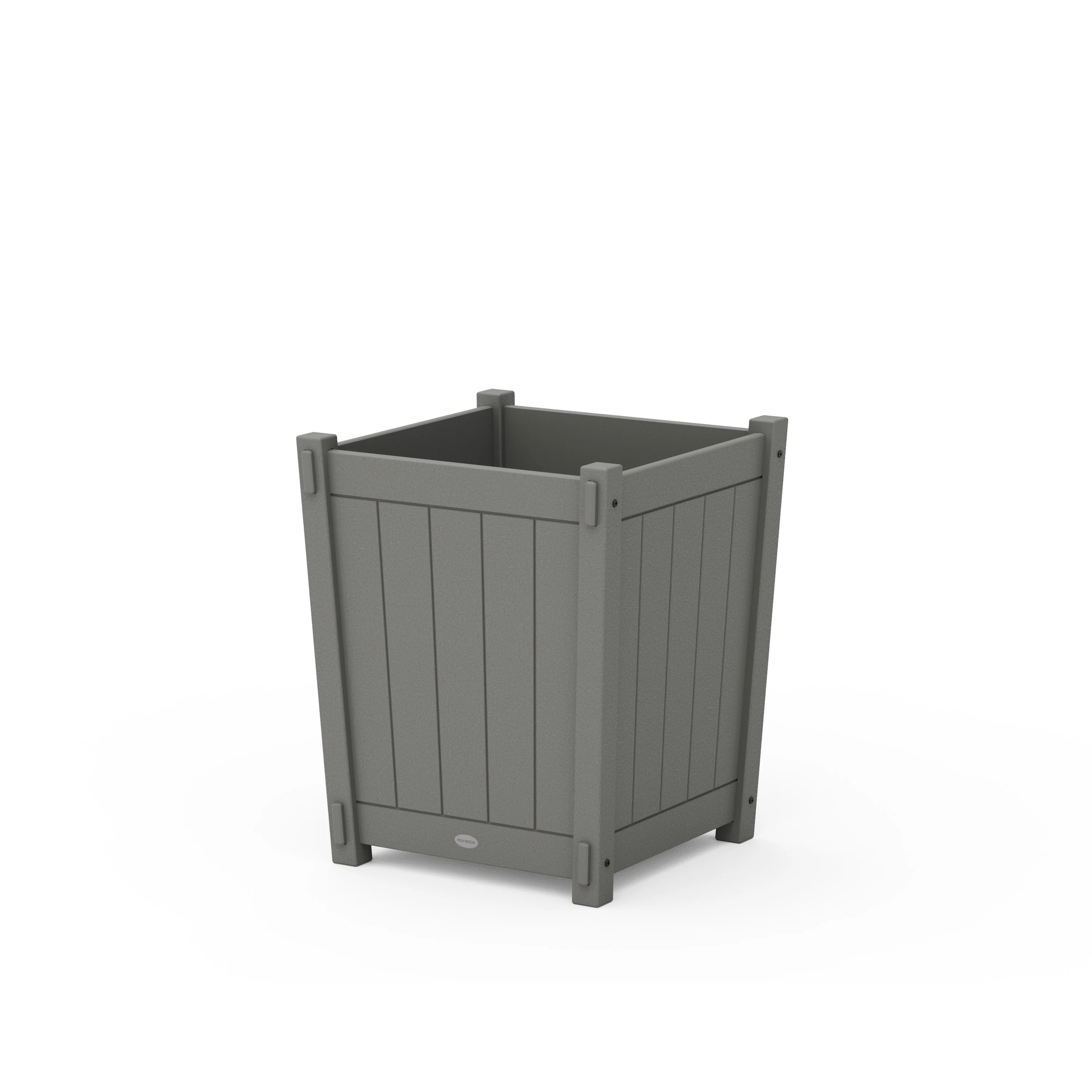 Vineyard Large Tapered Square Short Planter Box